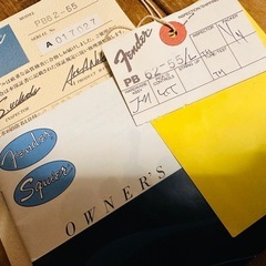 Fender Japan PB62-55 レフティ　美品 フェンダー ジャパン プレシジョンベース 85年~86年製造 Aシリアル　フジゲン製 の画像