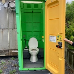 仮設トイレ洋式の画像