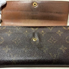 Louis Vuitton モノグラム ポルトモネ クレディ 長財布モノグラムデザインのレザー長財布　正規品　ルイヴィトンの画像
