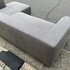 🛋️パモウナ　高級ブランド家具　カウチソファ　国産メーカー 三人掛け　3人掛け　L字ソファ　グレー　家具　ソファー　インテリア　おしゃれ　オシャレ　お洒落　Japan　Pamouna SUPERIOR【配送ご相談ください※有料🚚】【別倉庫保管】の画像
