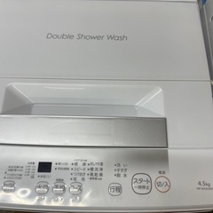k13【2022年製　TOSHIBA 洗濯機】4.5kg AW-45GA2(W)の画像
