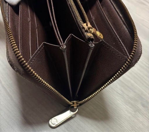☆美品☆LouisVuitton★ダミエ ジッピーウォレット ラウンドファスナー　ルイヴィトン　正規品