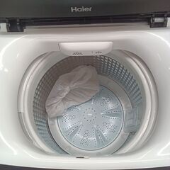 リユースのサカイ栃木店★ジモティ割あり★ Haier 洗濯機 JW-U55HK 5.5ｋｇ 22年製 動作確認／クリーニング済み TC9632の画像