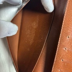 Louis Vuittonモノグラム ポルトシェキエカルトクレディ 長財布 お札入れ　ルイヴィトン　正規品の画像