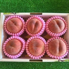 伊達の桃　特秀品　6玉　1000円の画像