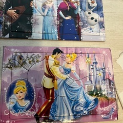 アナ雪　シンデレラ　パズルセットの画像