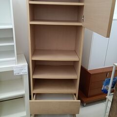 ★リユースのサカイ日立店★HJ7056 NITORI 収納棚 ナチュラルベージュ H163.5×D41×W60.5 クリーニング済み の画像