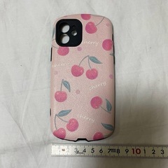 iPhone12 ケース ハードケース フルーツ カバー ピンク 未使用 新品の画像