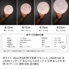 月　インテリアライトの画像