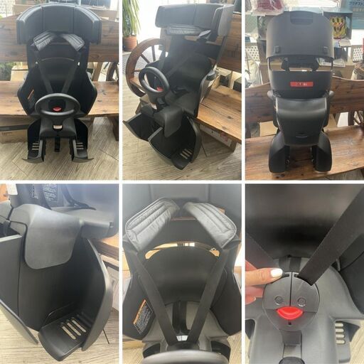 ヤマハ RBC-018DX ハグシート　後ろ用チャイルドシート　自転車チャイルドシート　後乗せ　電動自転車　ブラック　PAS Babb
