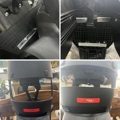 ヤマハ RBC-018DX ハグシート　後ろ用チャイルドシート　自転車チャイルドシート　後乗せ　電動自転車　ブラック　PAS Babbyの画像