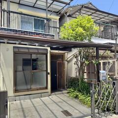 中古戸建、庭（車種より駐車可）、駅近、民泊可物件