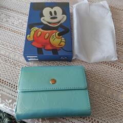 決まりました。ディズニー　財布　ブルー①の画像