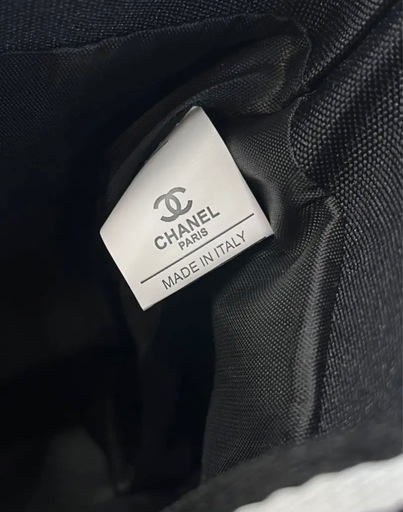 ♥CHANEL♥ ノベルティー♥ブラック トートバッグ 可愛いリボン持ち手 ♥CHANEL♥ ノベルティー♥ブラック トートバッグ 可愛いリボン