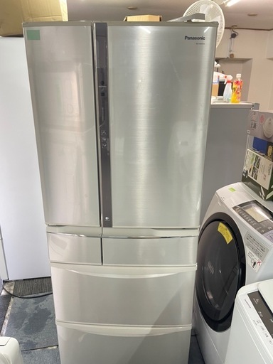 北九州市内配送無料　保証付き 470L パナソニック 6ドア冷凍冷蔵庫 NR-FTM477S -N