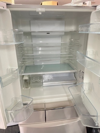 北九州市内配送無料　保証付き 470L パナソニック 6ドア冷凍冷蔵庫 NR-FTM477S -N