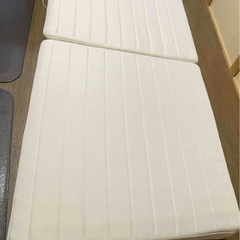 シングルベッド　足一体型　セパレートタイプ