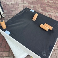 シングルベッド　足一体型　セパレートタイプの画像