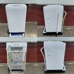 愛知岐阜/送料込★美品★2024年★ハイセンス　5.5kg洗濯機　HW-T55H Hisense/ハイセンス/全自動洗濯機/HW-T55H/2024年製 (キョロ