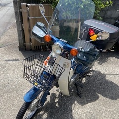 スーパーカブ　通勤快速・ツーリング仕様75cc 原付2種の画像
