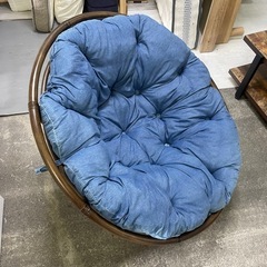 ラタンリラックスチェアーの画像
