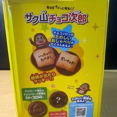 T126/賞味期限2026/4　サク山チョコ次郎 1008 g　チョコのなかにミルククリームが入ったサクサクのチョコビスケットの画像
