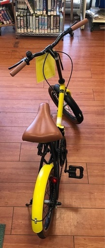 ジャングルジャングル岸和田店】Air bike イエロー 16インチ 自転車 南