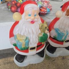 クリスマスリース　サンタクロースの画像