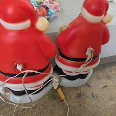 クリスマスリース　サンタクロースの画像