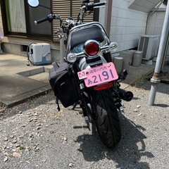ダックス125 サイドバックサポート&サイドバックSセットの画像
