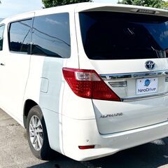 ネオドライブローンの窓口　＃マイネオオートローン　トヨタ　アルファードハイブリッド2.4X　 4WD　　自社ローン　リース　自社分割 債務整理　自己破産　他社お断りされた方の画像