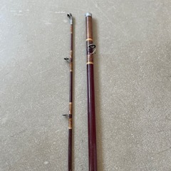 TAIHEIYO FISHING カラクロハード 80-24DX 80号 240㎝ レトロ 2ピース 中古品  の画像