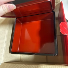 お重箱2段　おせちの画像