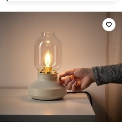 イケア　IKEAテーブルランプ　ライトの画像