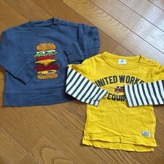 90センチ　男の子用　子供服　長袖　8枚セットの画像