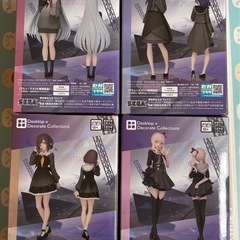 初音ミク　プロジェクトセカイ 25時、ナイトコードで。　フィギュア 全4種セットの画像