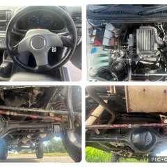 JB23W ジムニー❗️1型❗️MT❗️ブロックタイヤ❗️の画像