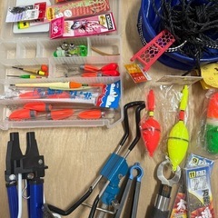 釣り道具　子供　投げ釣り　セットの画像