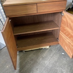 無印良品　キャビネットの画像