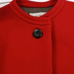 0710-076 Ballsley カシミヤ　コート　赤の画像