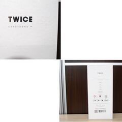 ② TWICE CANDYBONG ∞ ペンライト ストラップ付き LIVEグッズ 動作品 トゥワイス オフィシャル ライト スティック 中古 苫小牧西店の画像