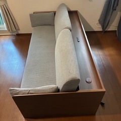 3way ソファベッド　ニトリの画像