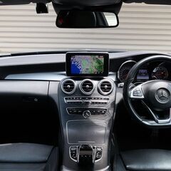 検査7年10月AMG C43 クーペ4MATIC 367PSターボ/レーダーセーフティ/ブラックレザー/ナビ/地デジ/バックカメラ/アンビエントライト/点検記録簿の画像