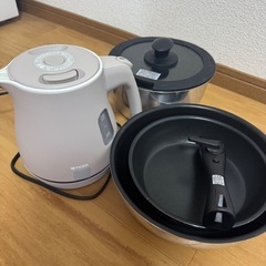 タイガーケトルとフライパンセットの画像