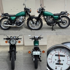 ⭐️車検令和9年7月❗️カスタムSR400.RH01J型⭐️メーターケーブル・プラグなど新品交換済みで快調⭐️400ccネイキッドオートバイ⭐️の画像