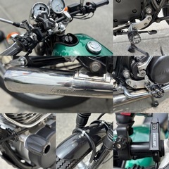 ⭐️車検令和9年7月❗️カスタムSR400.RH01J型⭐️メーターケーブル・プラグなど新品交換済みで快調⭐️400ccネイキッドオートバイ⭐️の画像