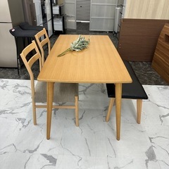 150X80cm✨ベンチダイニングセット✨の画像