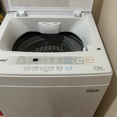 洗濯機　ほぼ新品