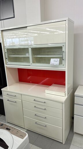 ★リユースのサカイ千葉中央店★期間限定割引有 シギヤマ レンジボード ホワイト H206×D60×W141 クリーニング済み TC3823