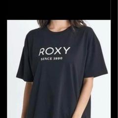 ROXY Tシャツ　ロキシー　レディース　Tシャツ　黒　Lサイズ